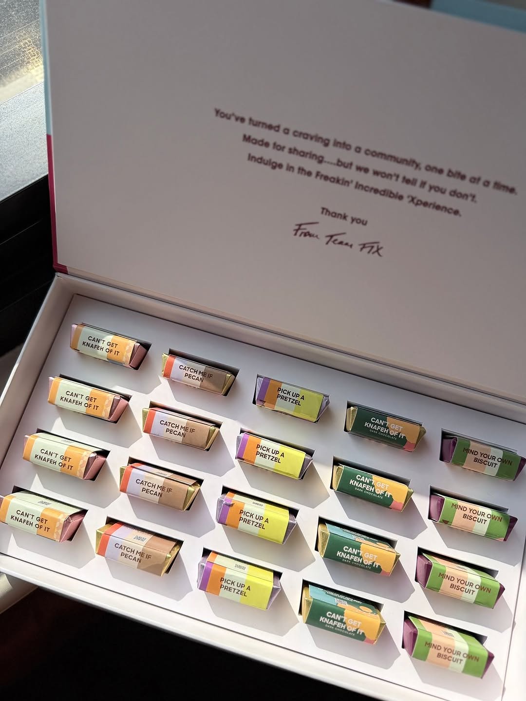 Box Of Twenty Mini Heroes – FIX Dessert Chocolatier | Est 2021✨
