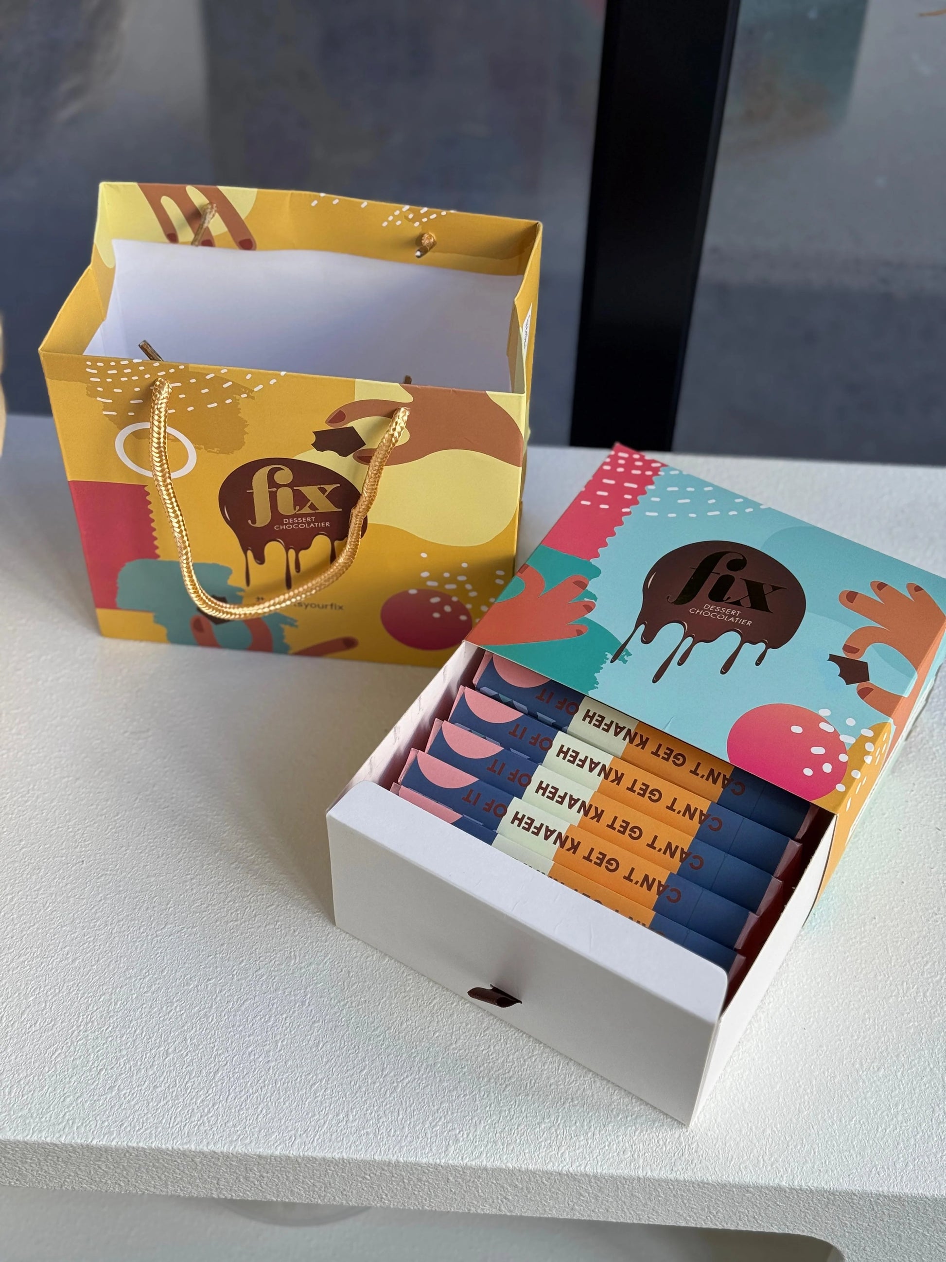 A Box of 12 Containing 2 of Each Flavour – FIX Dessert Chocolatier A Box of 12 Containing 2 of Each Flavour – FIX Dessert Chocolatier