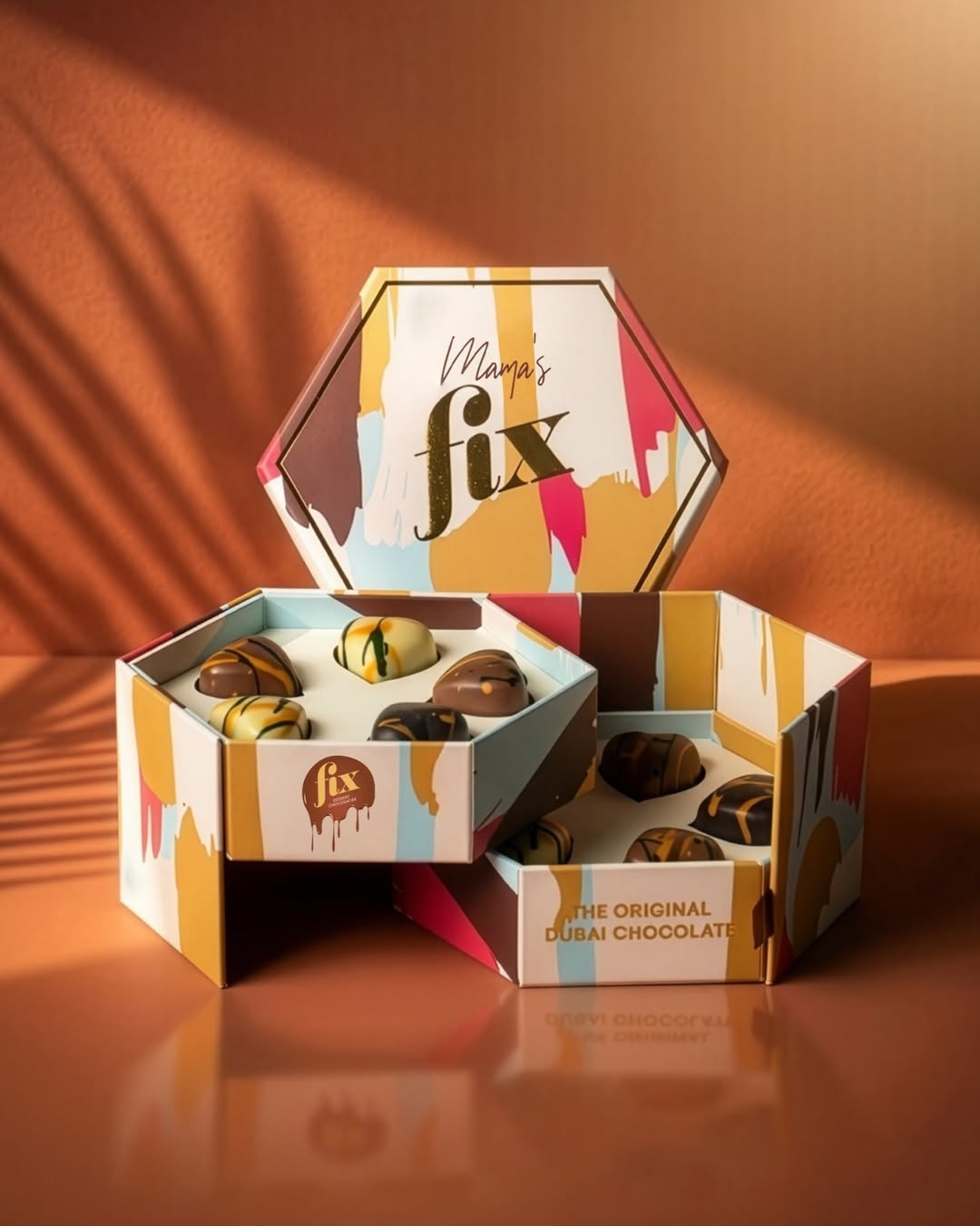 Mama's FIX – Mother's Day Special Edition | 10 Heart-Shaped Dubai Chocolates