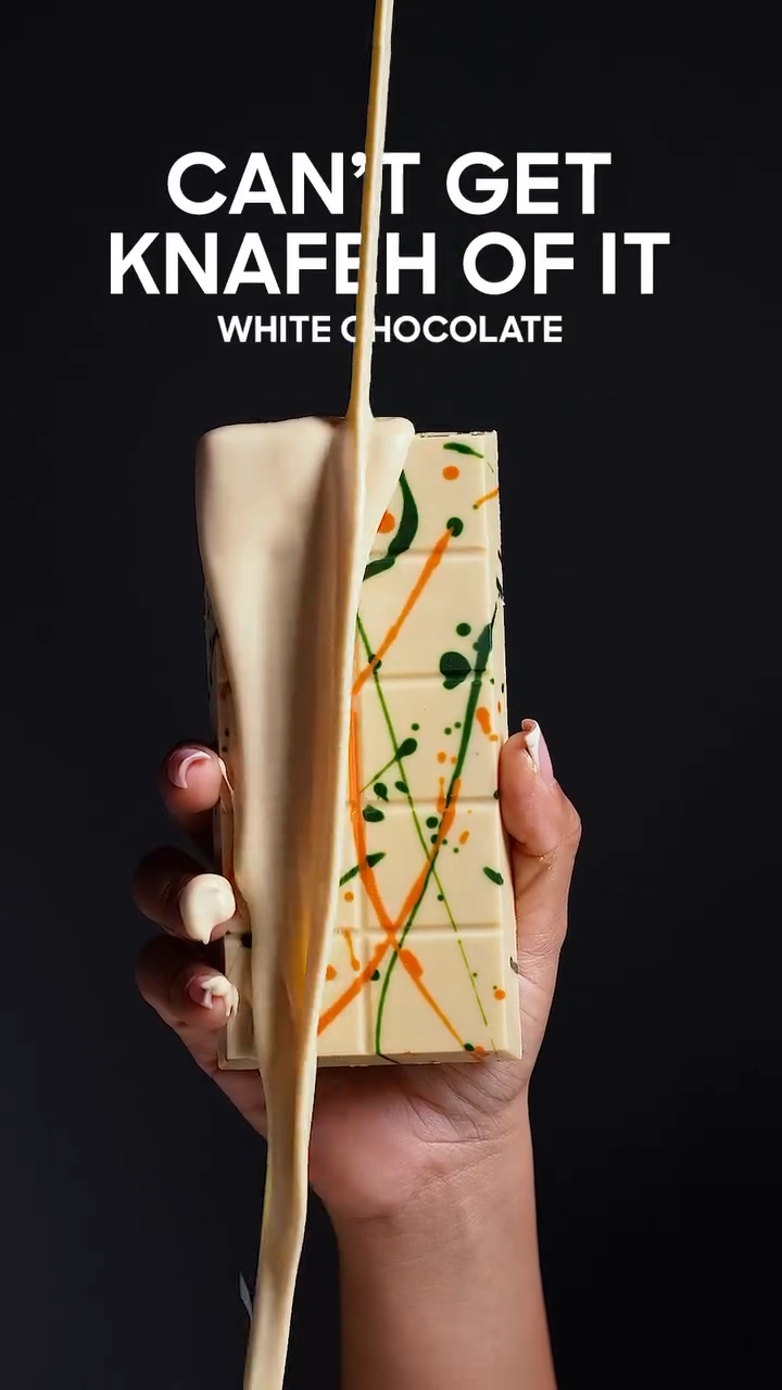 Can’t Get Knafeh Of It White Chocolate Edition